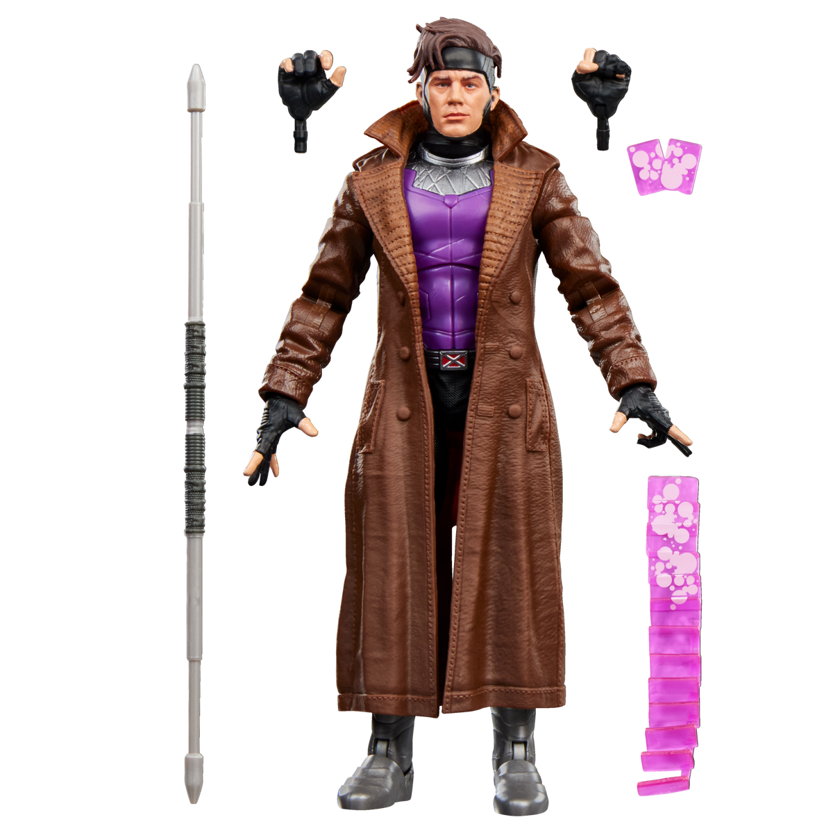 Gambit con sus 6 accesorios
