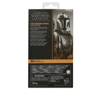 Parte trasera de la caja The Black Series The Mandalorian (Pagodon) con descripción