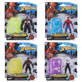 Surtido figuras Spider-Man ActionVerse en blíster: Venom, Spider-Man, Miles Morales y Ghost-Spider