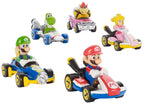 Karts Hot Wheels Mario Kart de Mario, Luigi, Yoshi, Bowser y Peach