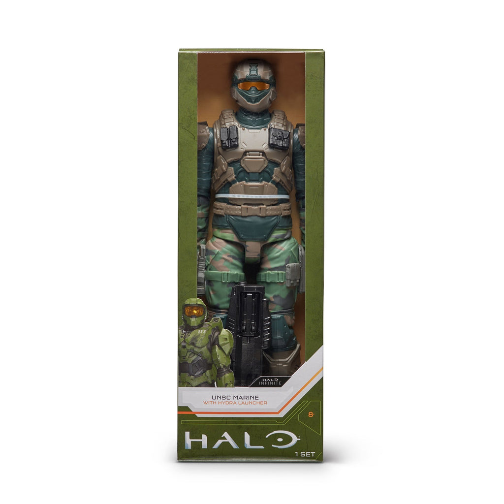 Caja de la figura Halo UNSC Marine with Hydra Launcher