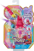 Empaque de la muñeca Poppy Hair Pops de Trolls Band Together con accesorios
