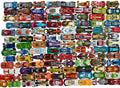 Conjunto de autos Hot Wheels básicos de distintos modelos y colores