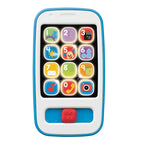 Smartphone de aprendizaje Fisher-Price azul con 12 botones de colores