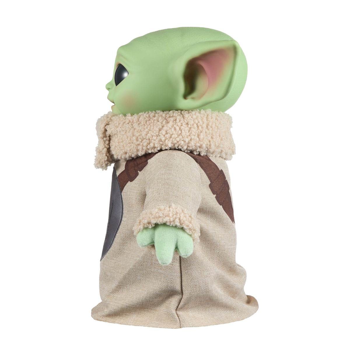 Peluche Grogu visto de perfil