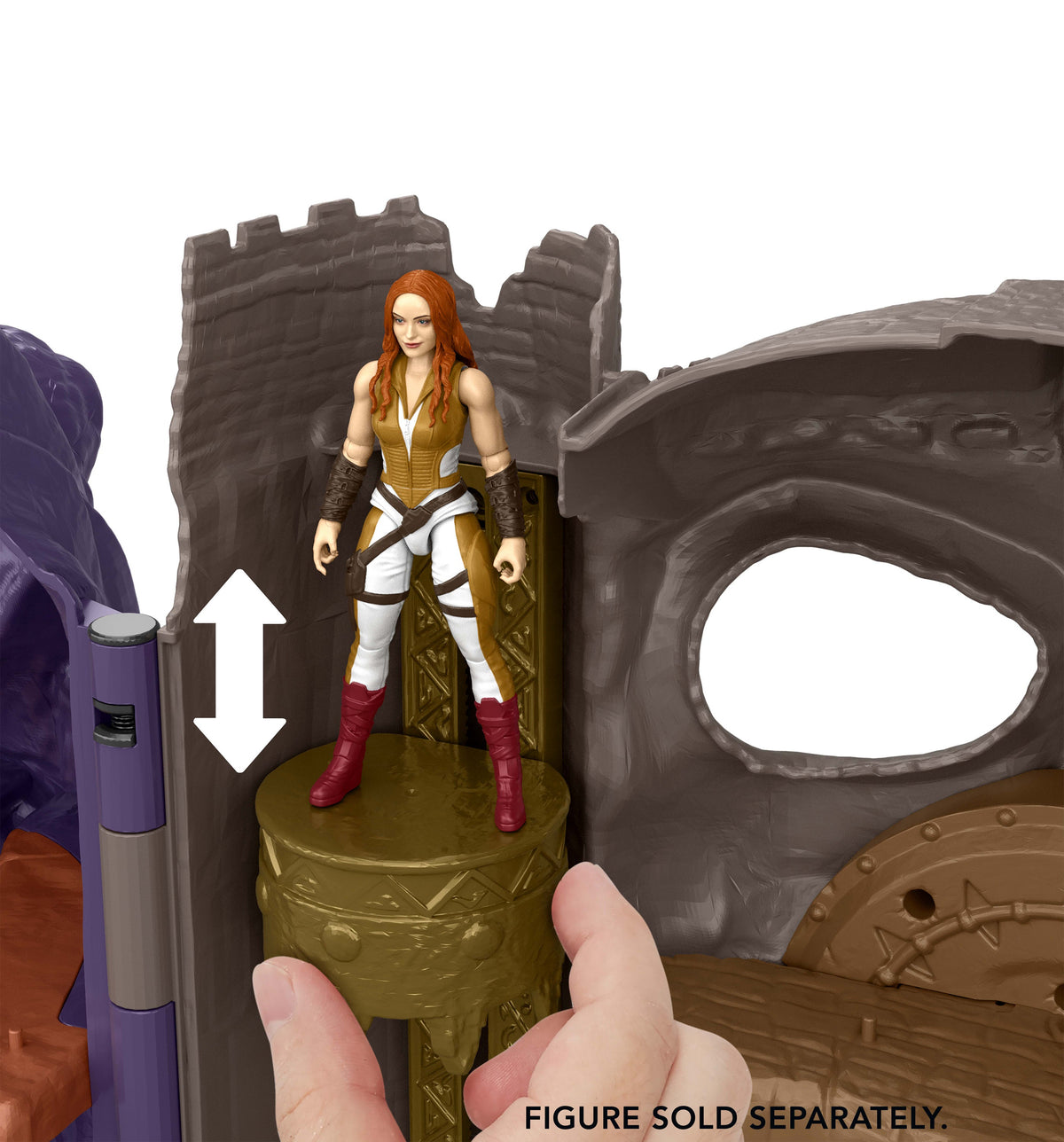 Elevador del Castillo Grayskull subiendo una figura