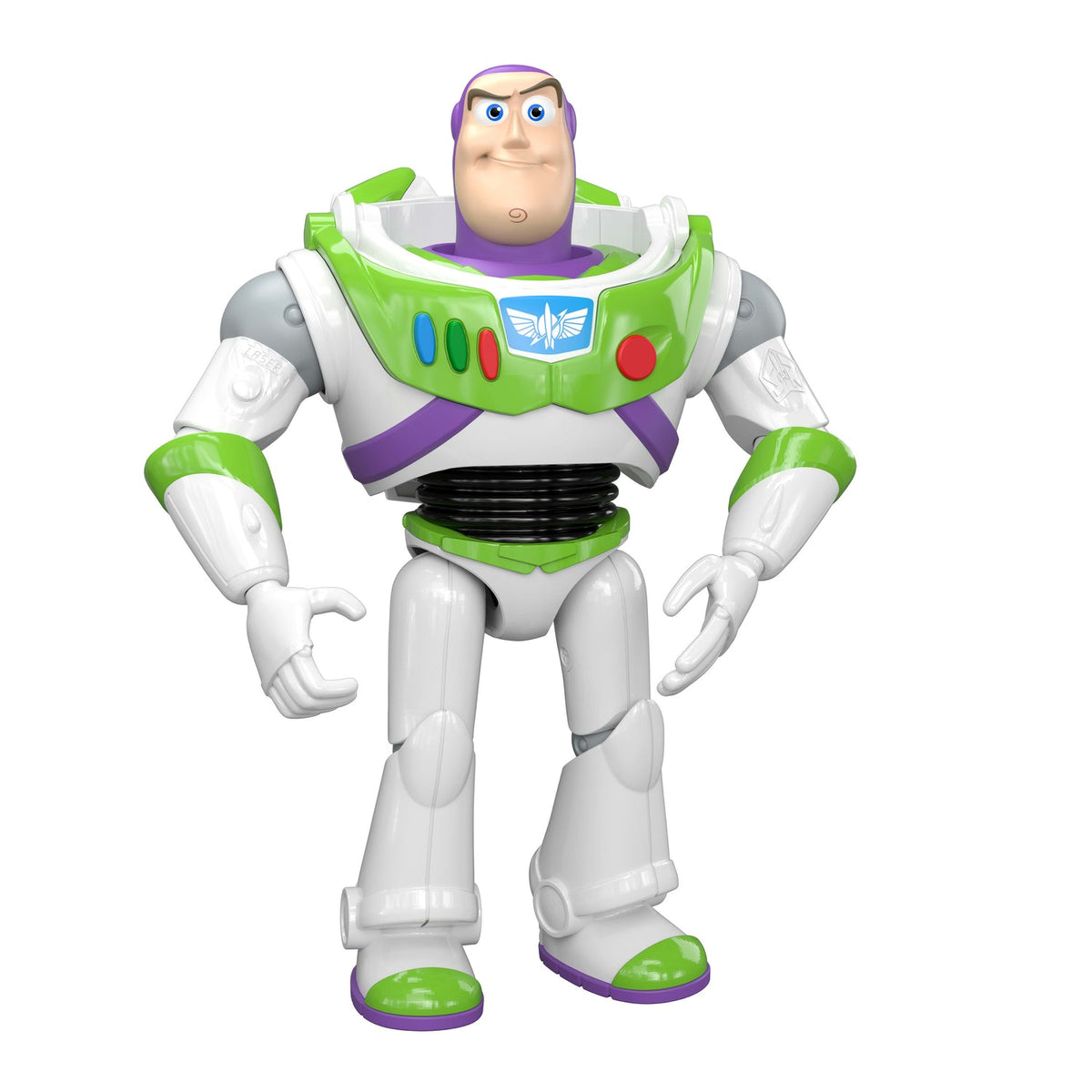Figura de Buzz Lightyear de Toy Story de pie, vista frontal