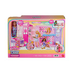 Caja de la Casa Glam Barbie Dream Land con muñeca