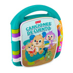 Libro musical Canciones de Cuento Ríe y Aprende de Fisher-Price con Perrito y Sis