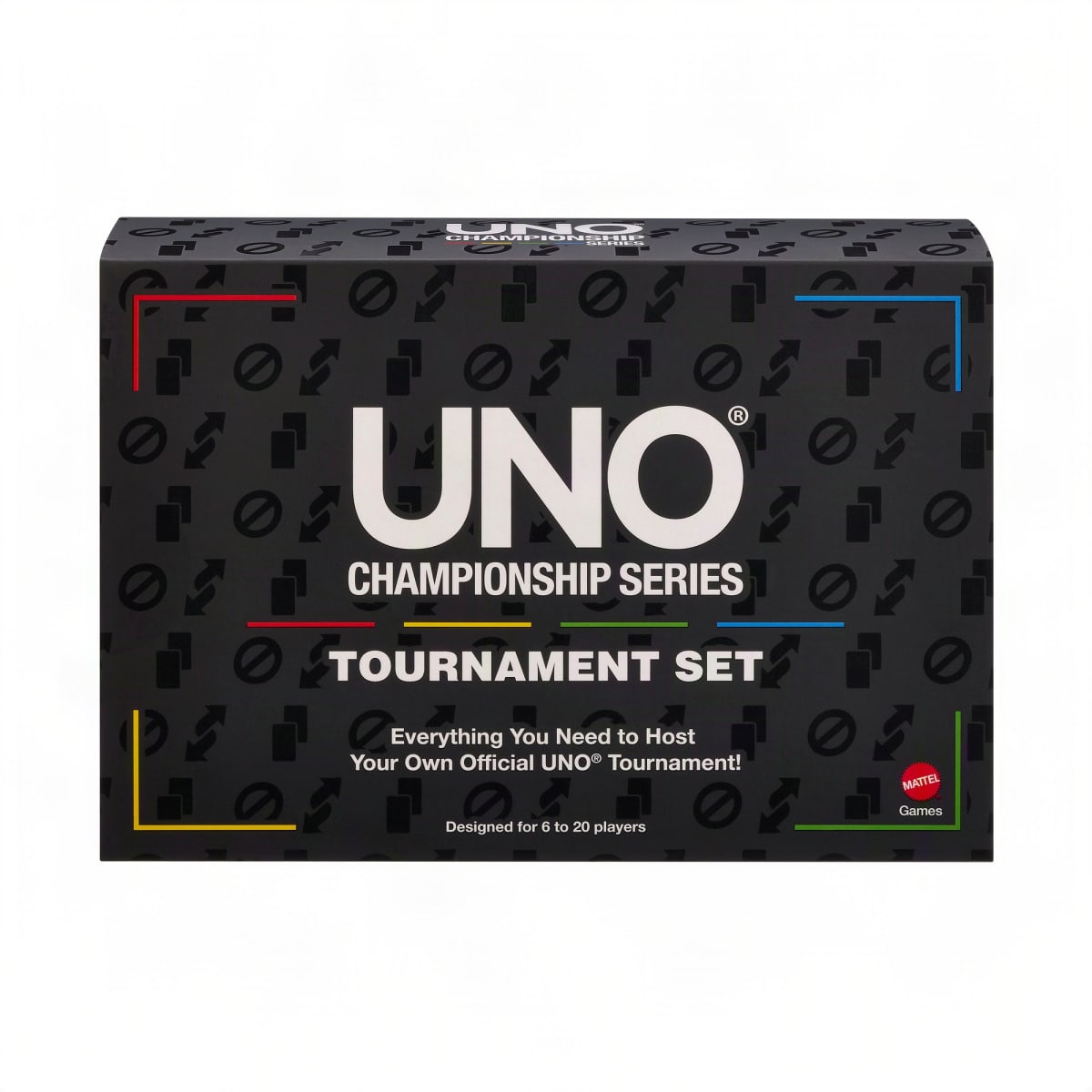 Caja negra del UNO Championship Series Tournament Set de Mattel Games