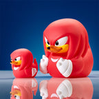 Mini TUBBZ Knuckles junto al TUBBZ de tamaño estándar
