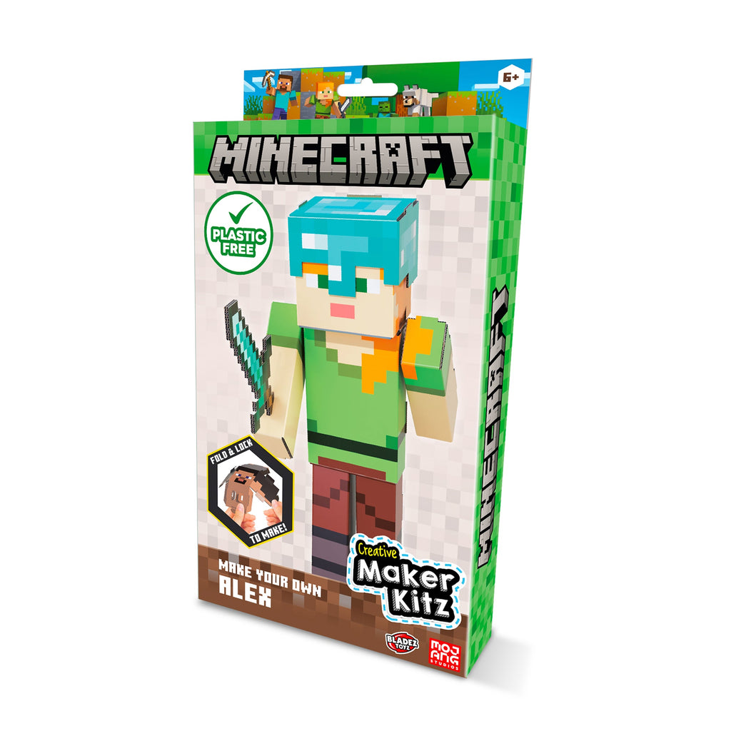 Kit Armar Alex Minecraft de Cartón | Little Toys – LITTLETOYS