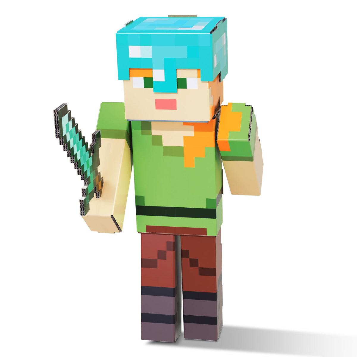 Kit Armar Alex Minecraft de Cartón | Little Toys – LITTLETOYS