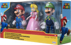 Empaque en ángulo del set Super Mario Mushroom Kingdom de Jakks Pacific