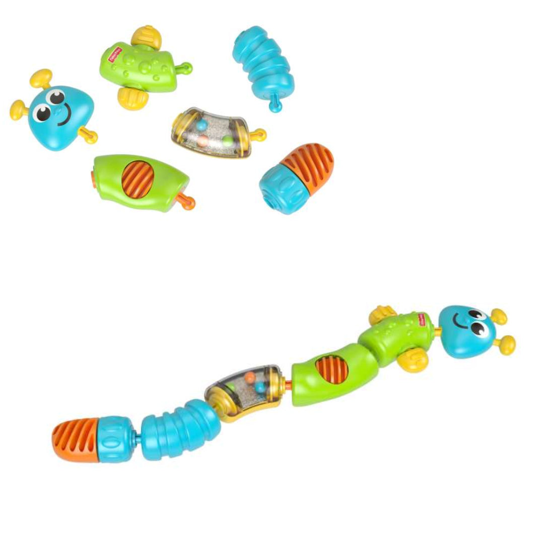 Fisher-Price Oruga Cadena de Colores – piezas