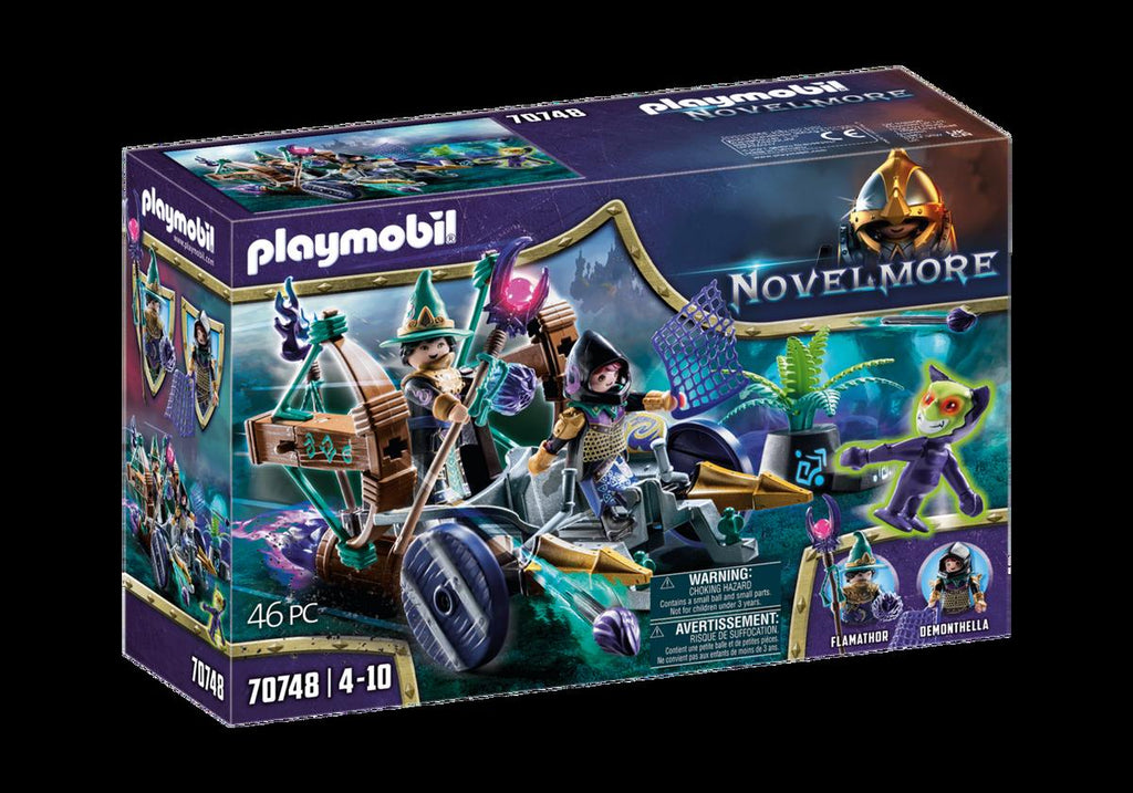 Caja del set Playmobil Novelmore 70748, 46 piezas, de 4 a 10 años