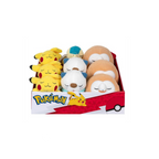 Caja exhibidora del surtido de peluches Pokémon Sleeping Plush de 5 pulgadas