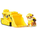 Paw Patrol Vehículo Básico Bulldozer de Rubble con Figura – Spin Master