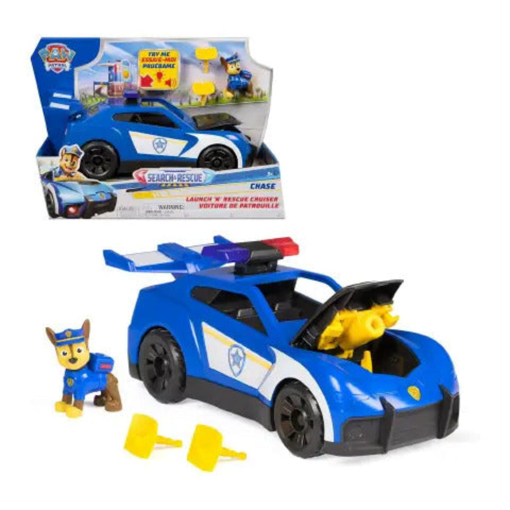 Paw Patrol Search & Rescue Patrulla Lanzadora de Chase – Spin Master