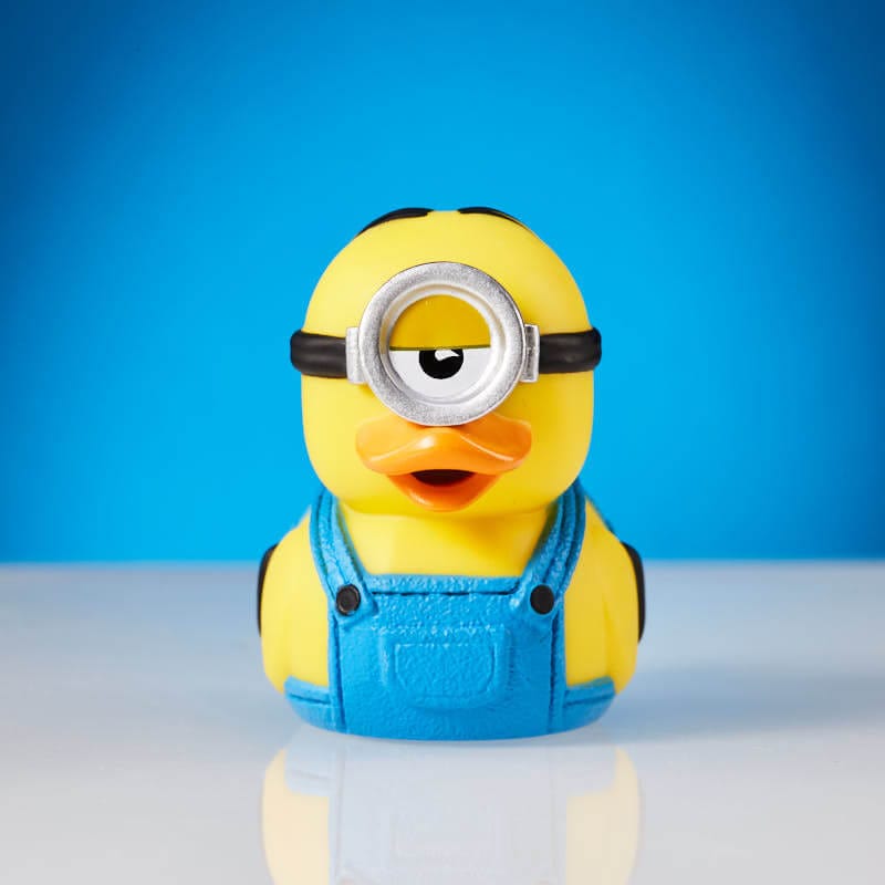 Mini TUBBZ de Stuart con gafas y overol azul de Minion