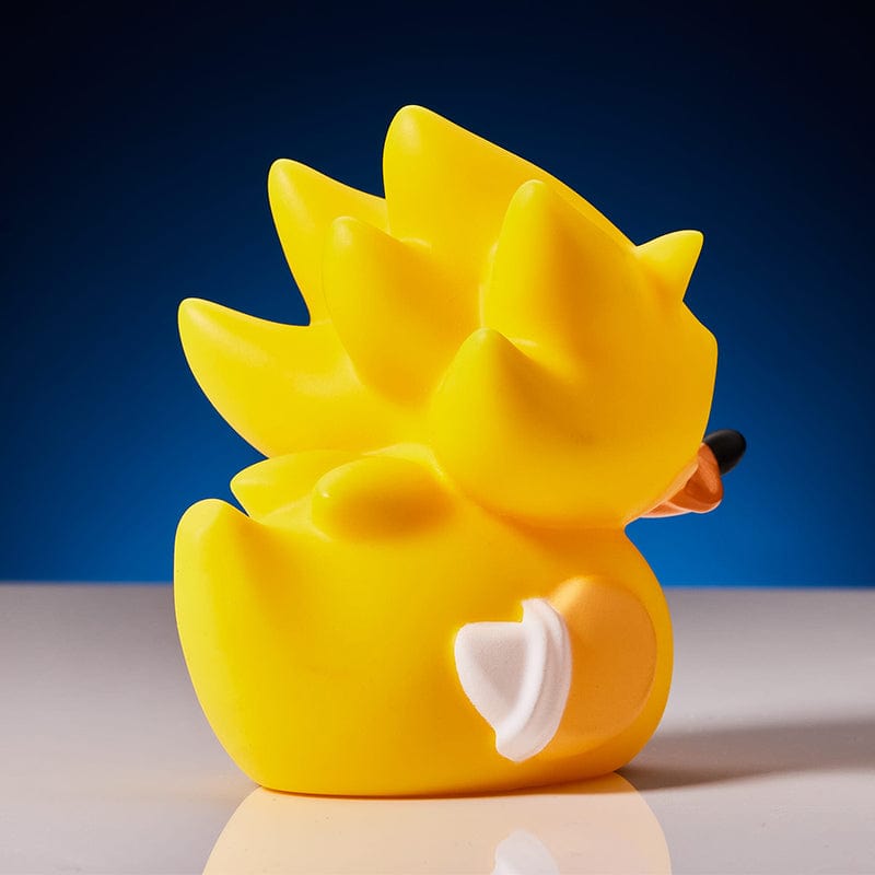 Vista trasera del pato Super Sonic con sus púas