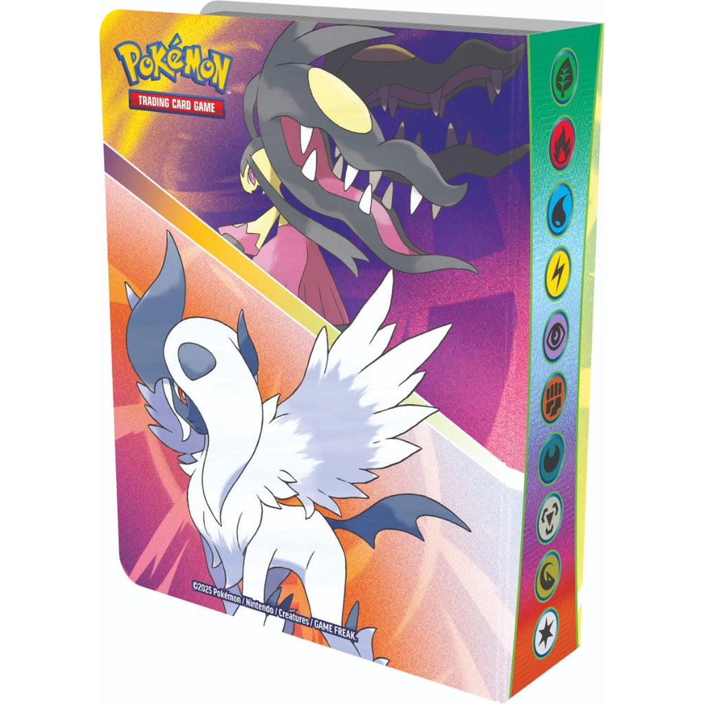 Mini portafolio Pokémon TCG Mega Evolution en su empaque