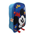 Mochila infantil 13 pulgadas diseño Mickey Mouse, celeste y azul