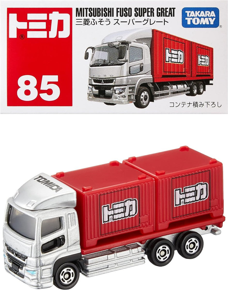 Camión de carga Tomica No. 85 en vista lateral