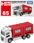 Camión de carga Tomica No. 85 en vista lateral