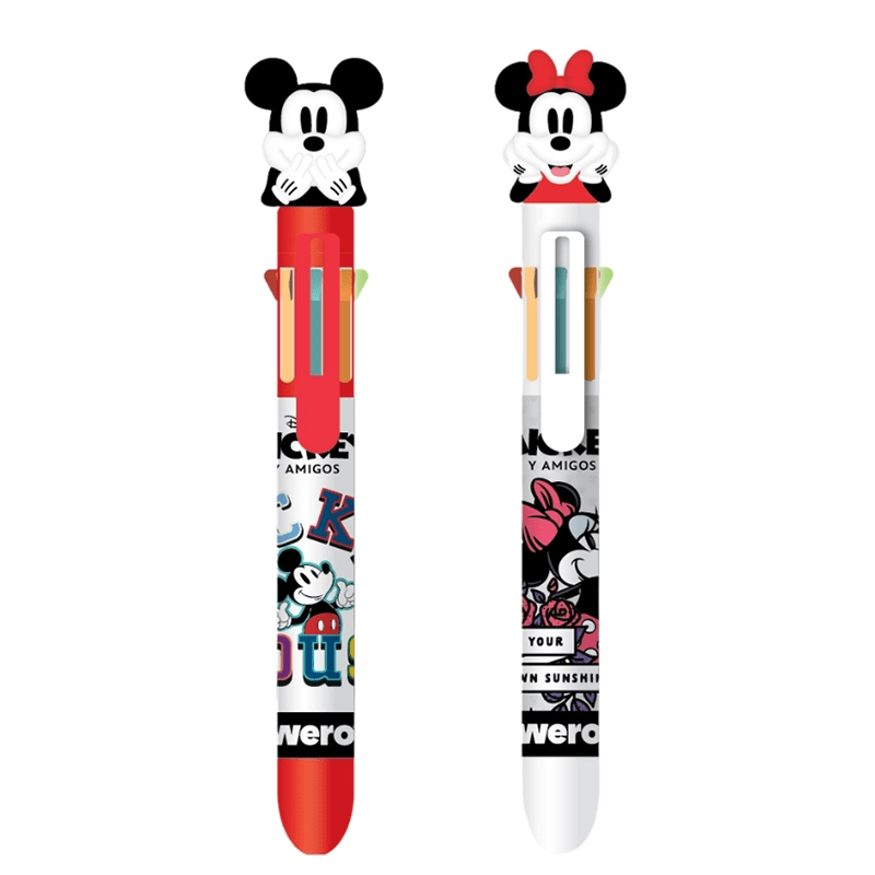 Bolígrafo Multicolor 8 Colores Mickey y Minnie Surtido – vista 1