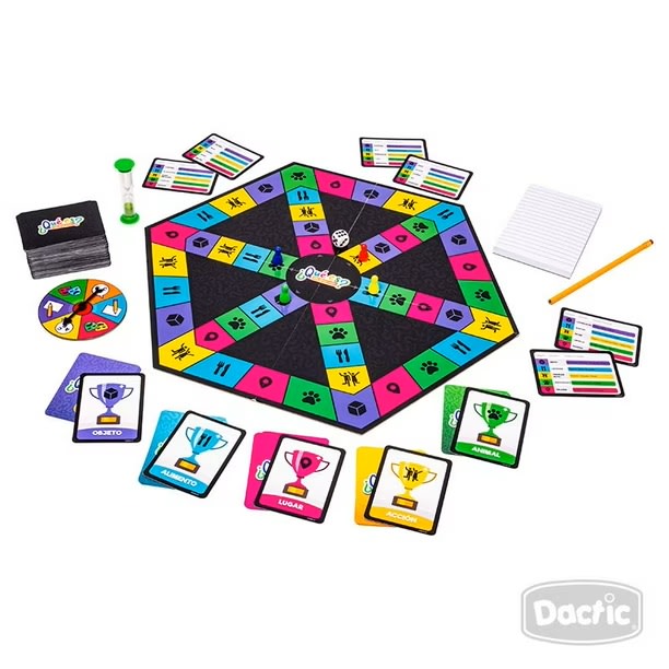 Dactic ¿Qué Es? Juego de Mesa de Dibujo, Mímica y Palabras – vista 1