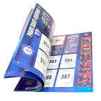 Interior del álbum Champions League 2025/26 abierto en la página del Paris Saint-Germain con espacios numerados