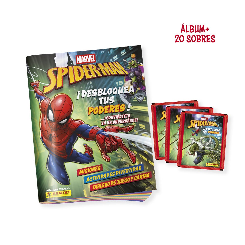 Álbum Spider-Man Desbloquea tus Poderes Panini – vista 2