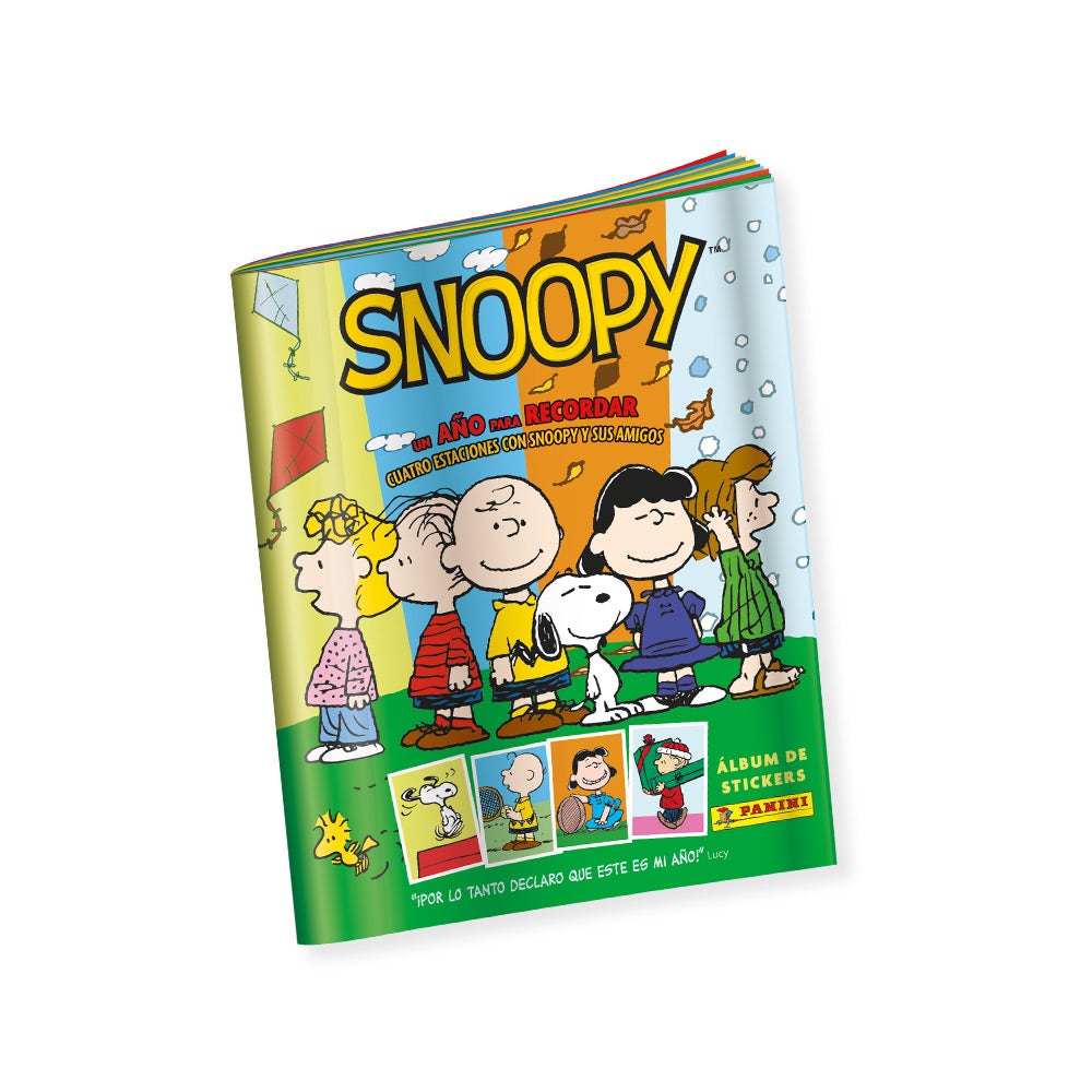 Álbum Snoopy Un Año para Recordar Panini – vista 2