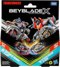 Beyblade X Transformers Optimus Primal y Starscream Pack de 2 Tops – vista 1