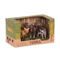 Terra by Battat Animales del Bosque Zorro, Alce y Mapache – vista 1