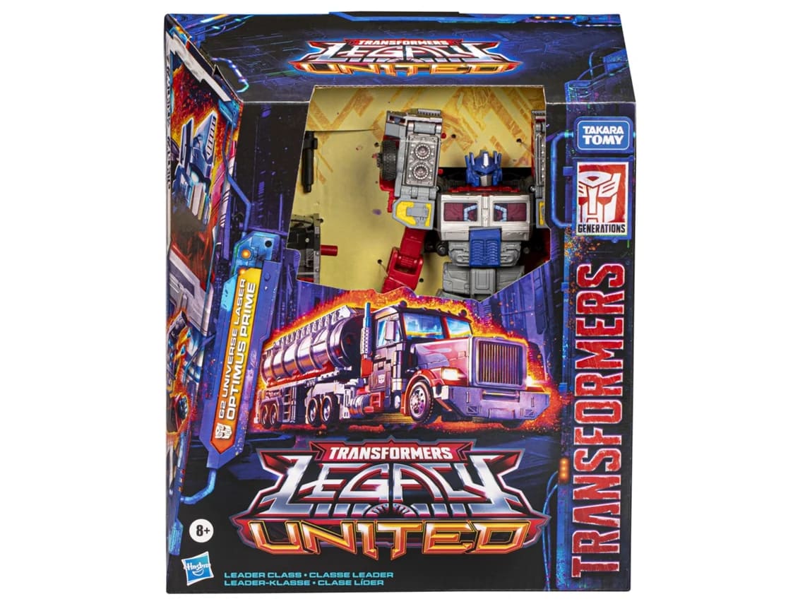 Transformers Legacy Leader G2 Universe Laser Optimus Prime Figura – vista 2
