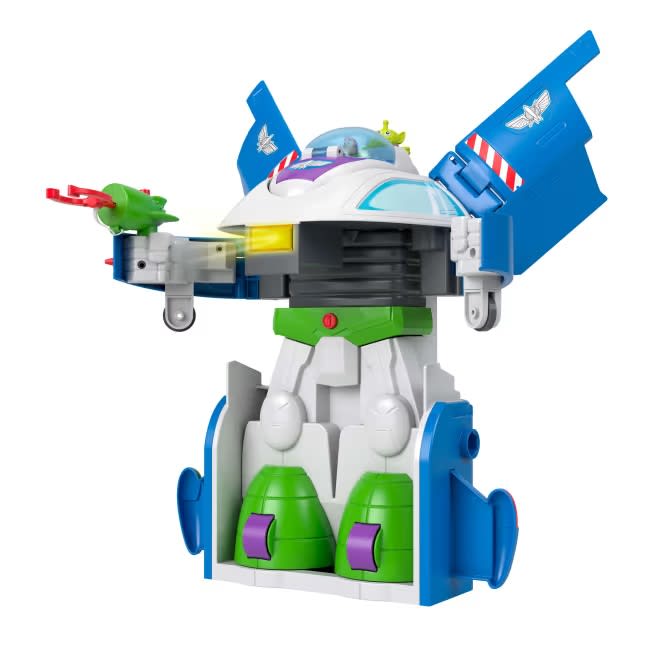 Imaginext Toy Story Bot Transformador de Buzz 3 en 1 con Luces y Sonidos – vista 3