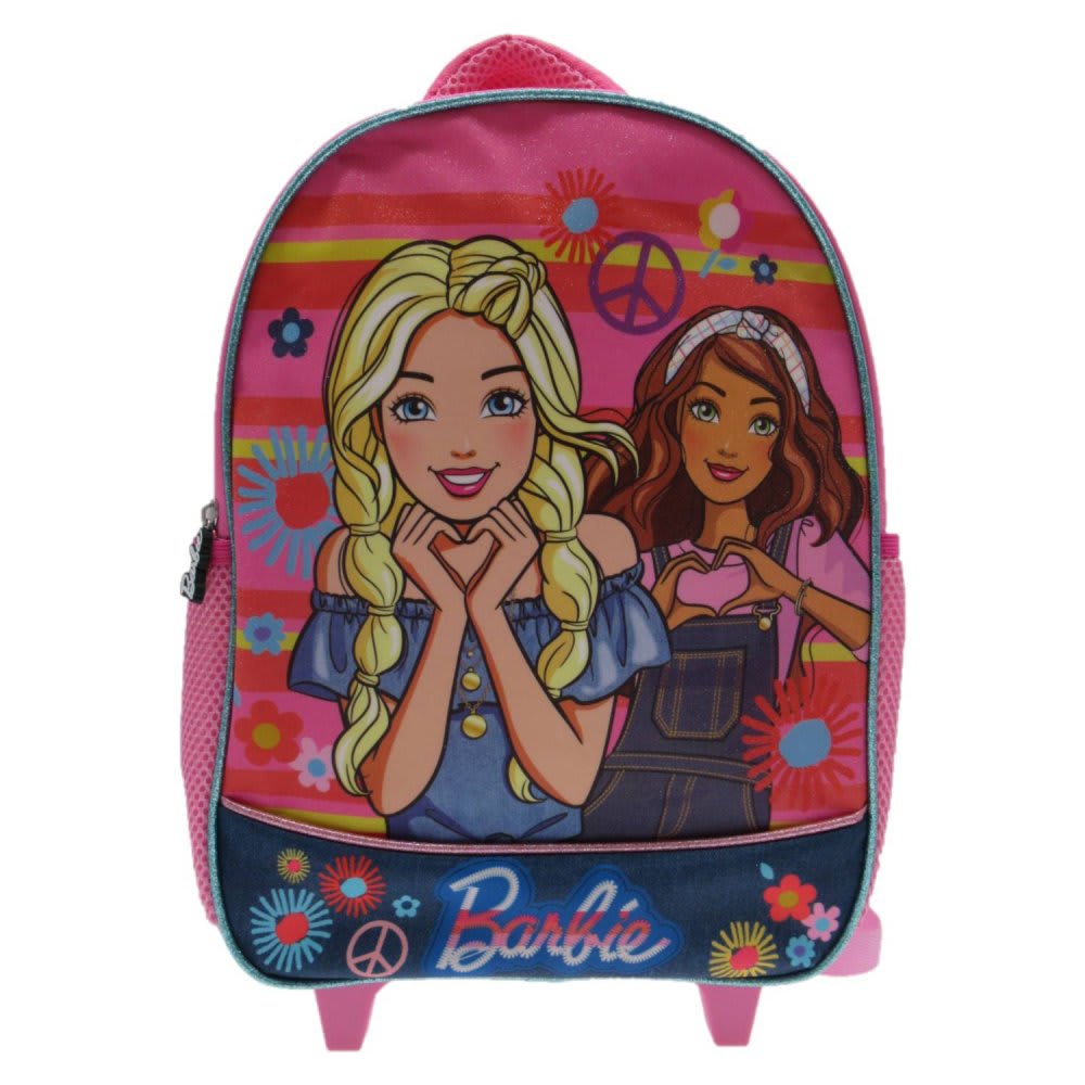 Barbie Mochila Escolar con Ruedas Diseño Barbie – vista 2