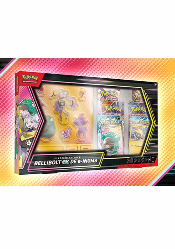 Pokémon TCG Colección Prémium Bellibolt ex de e-Nigma en Español – vista 3