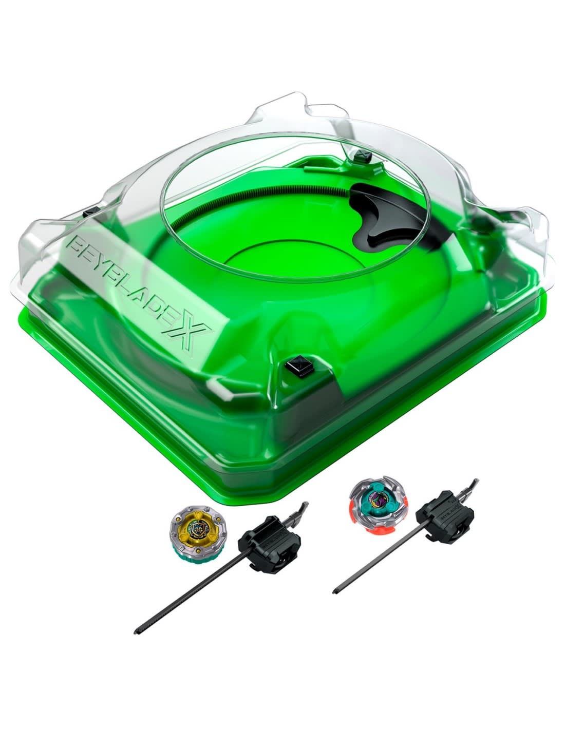 Beyblade X Sneak Attack Battle Set con Beystadium, 2 Tops y 2 Lanzadores – vista 2
