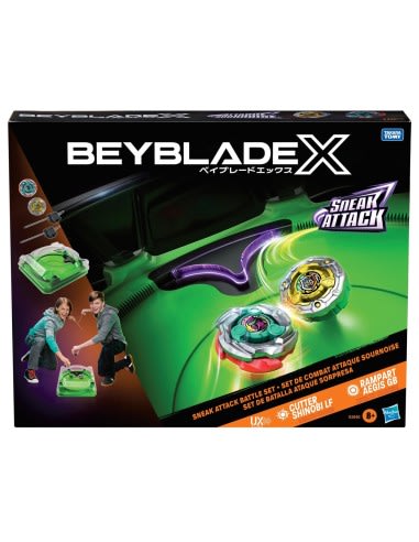 Beyblade X Sneak Attack Battle Set con Beystadium, 2 Tops y 2 Lanzadores – vista 3