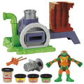 Play-Doh Tortugas Ninja Horno Lanzapizzas con Figura de Michelangelo – vista 1