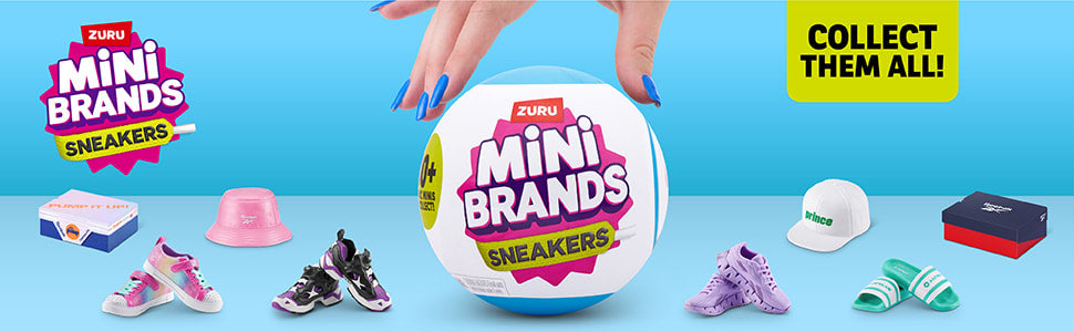 Mini Brands Sneakers Bola con 5 Sorpresas – vista 1