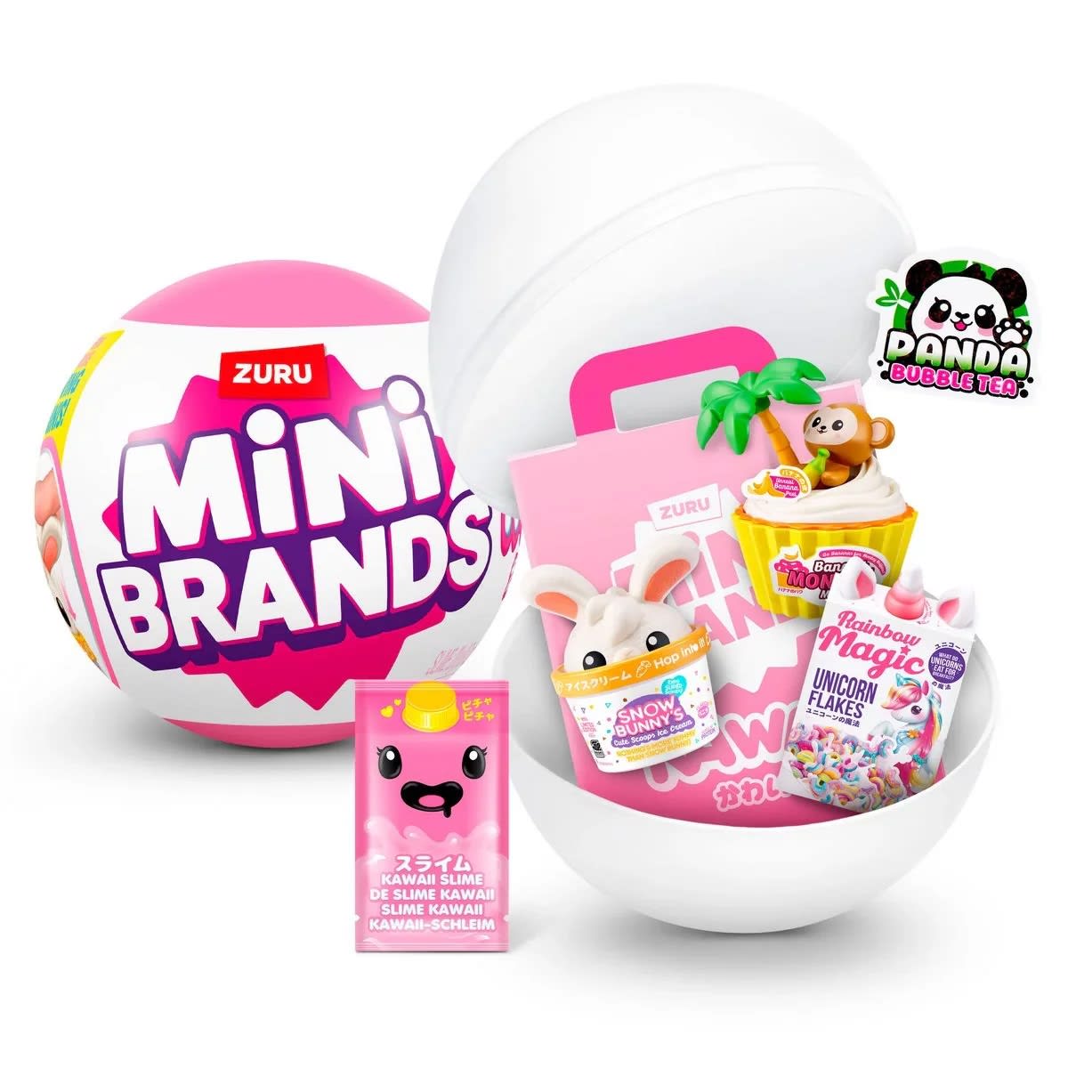 Mini Brands Kawaii Serie 3 Bola con 5 Sorpresas – vista 3