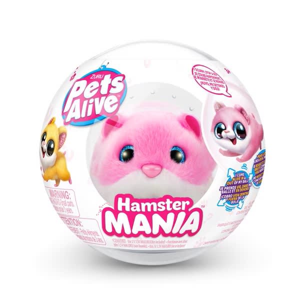 Pets Alive Hamstermania Serie 1 Hámster Electrónico en Cápsula – vista 1