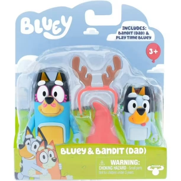 Bluey Pack de 2 Figuras Articuladas con Accesorios Surtido – vista 2