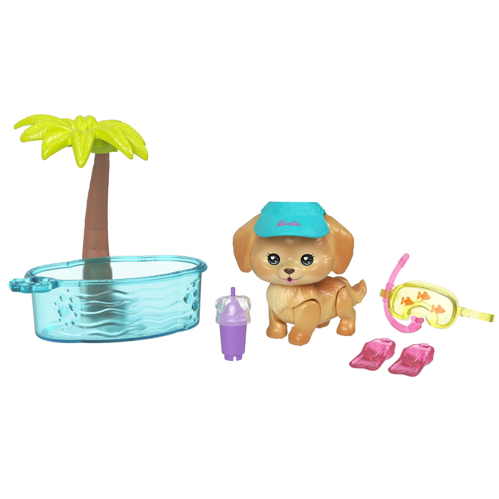 Barbie Dream Squad mascota perrito con piscina – vista 1