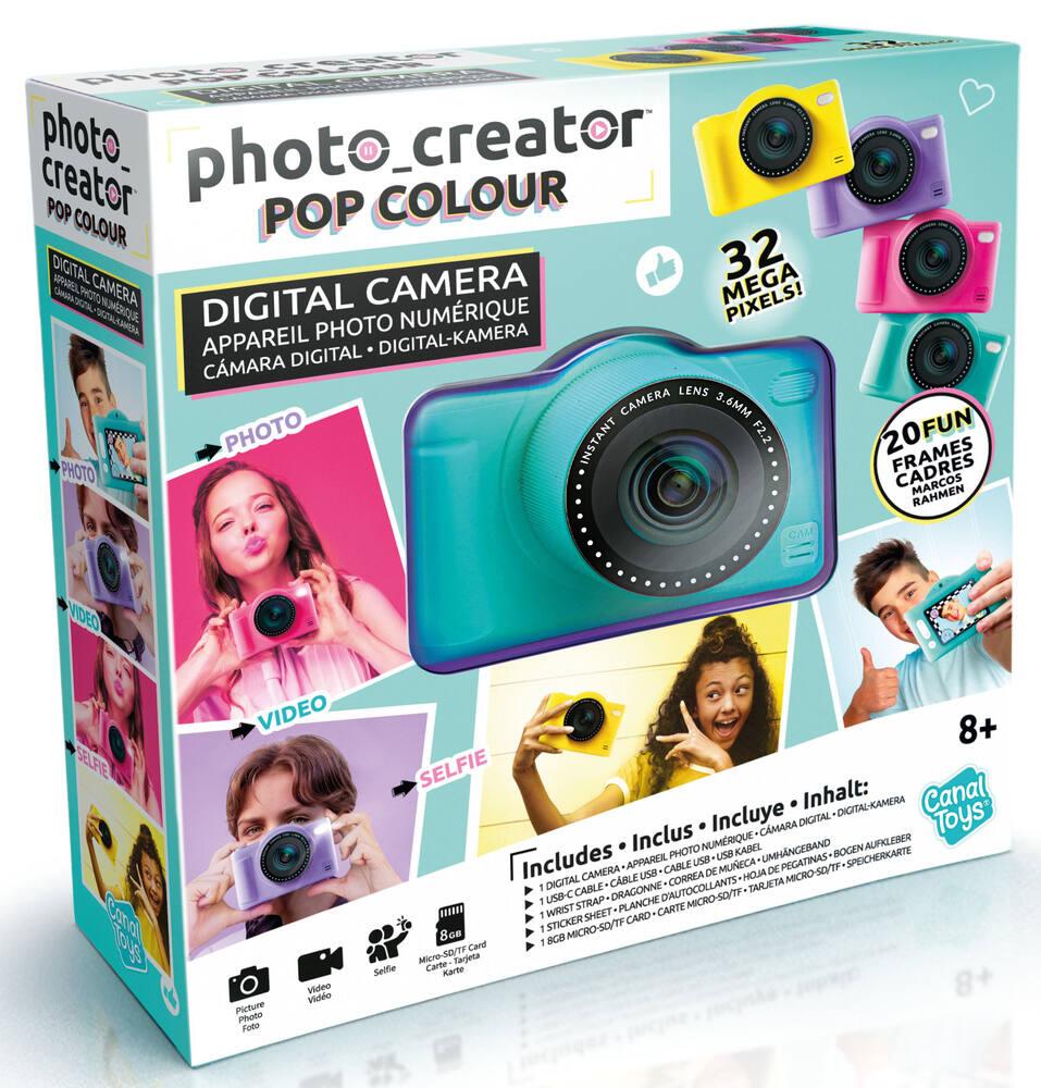 Caja de la cámara digital Photo Creator Pop Colour de Canal Toys
