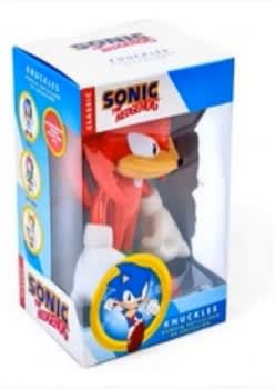 Sonic the Hedgehog Figura de Knuckles de Goma con Cabeza y Brazos Móviles – vista 2